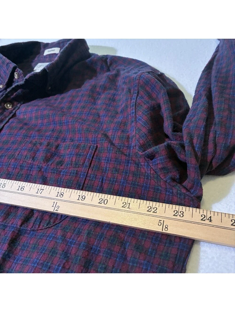 J.Crew Men's XLT Brushed Twill Flannel Long Sleeve Plaid Button Down Shirt Red